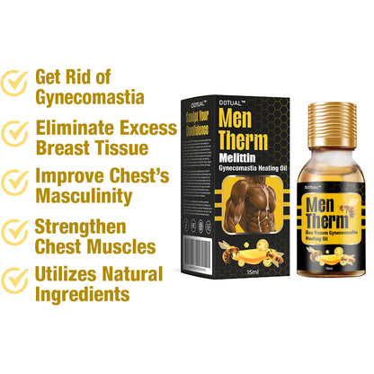 🔥Dotual™ MenTherm Melittin Gynecomastia Heating Oil