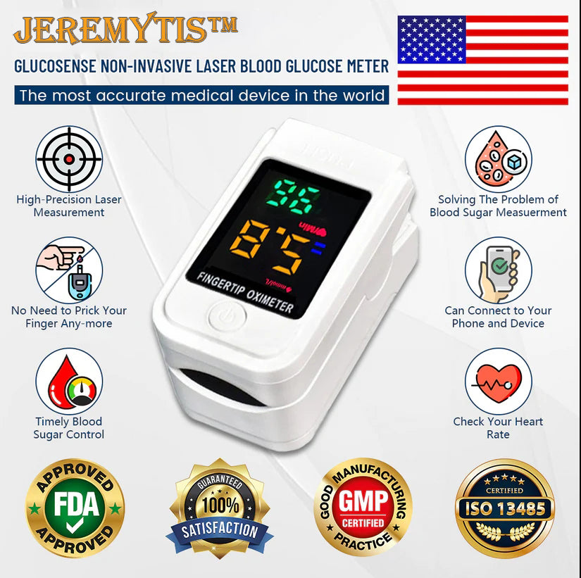 ✨[Official Store]JEREMYTIS™ Non-Invasive Laser Blood Glucose Meter