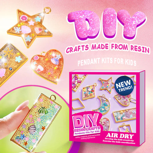 DIY Resin Pendant Kits