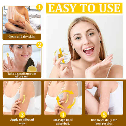 ✅flysmus™ Bee Venom Treatment Cream🌿: Relieves Eczema, Psoriasis, Acne, Rosacea, Fungal Infections (e.g., Athlete’s Foot), Warts