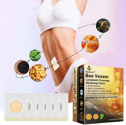 Seurico™ Bee Venom Lymphatic Drainage Slimming Patch 🔥Limited time 70% OFF🔥