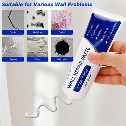 Wall Repair Paste Putty Repair Kit With Scraper