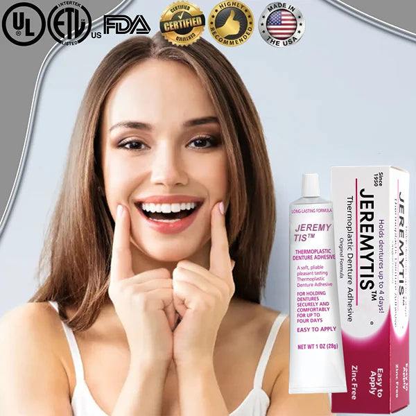 🦷[Official Brand Store]JEREMYTIS™Thermoplastic Denture Adhesive