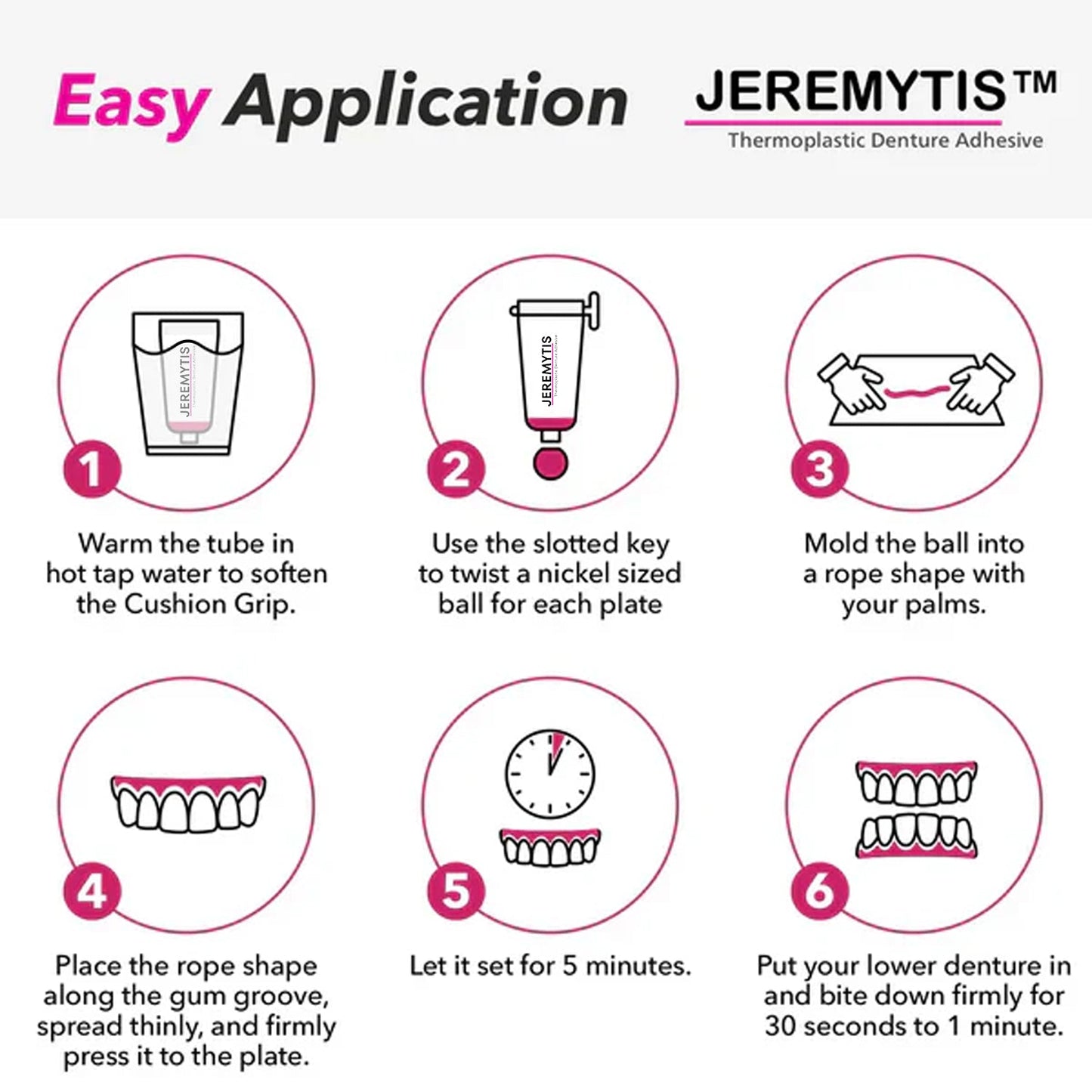 🦷[Official Brand Store]JEREMYTIS™Thermoplastic Denture Adhesive