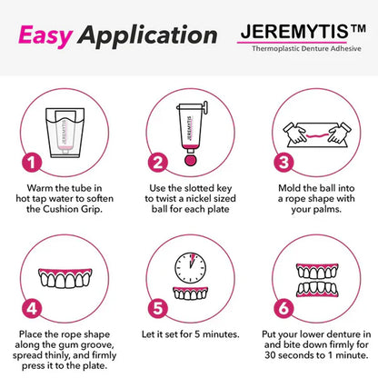 🦷[Official Brand Store]JEREMYTIS™Thermoplastic Denture Adhesive